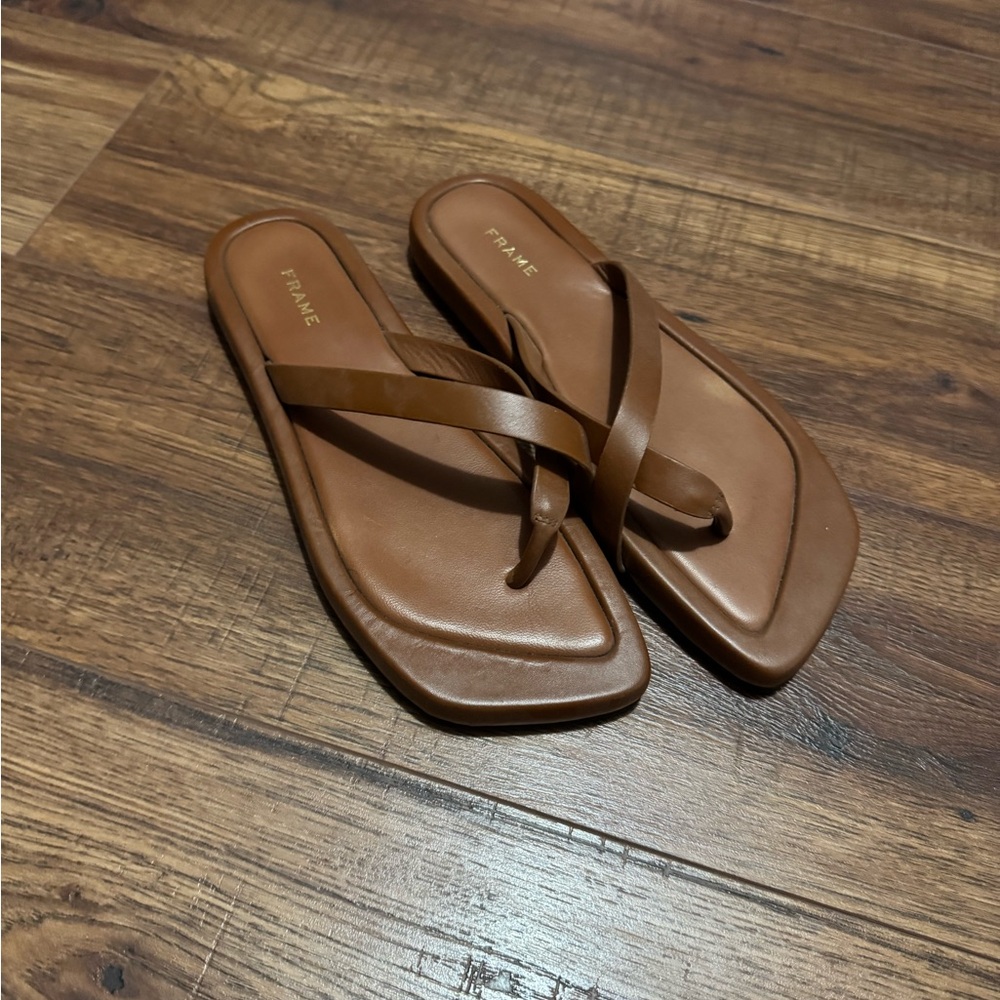 Frame women’s leather sandals size 36, US size 6